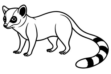 Modern Ringtail Sketch