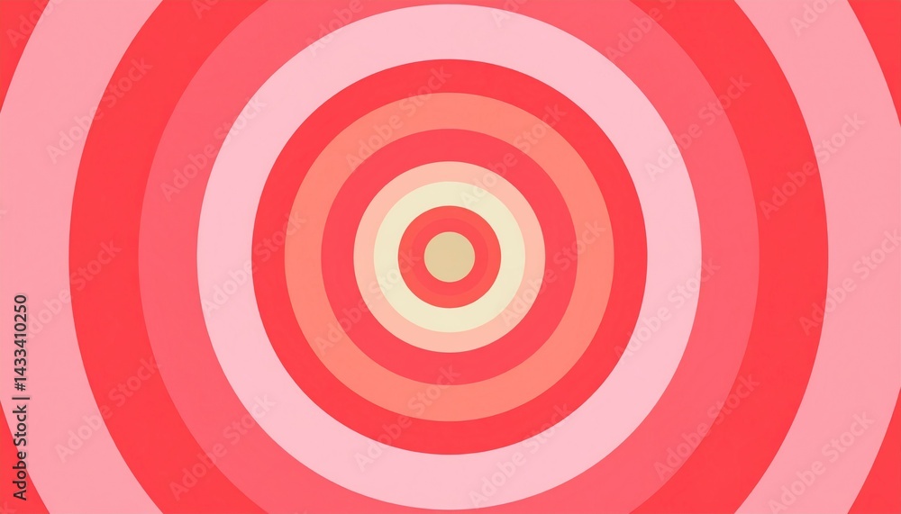 Poster dynamic circular patterns abstract design digital artwork vibrant colors aesthetic modern visuals