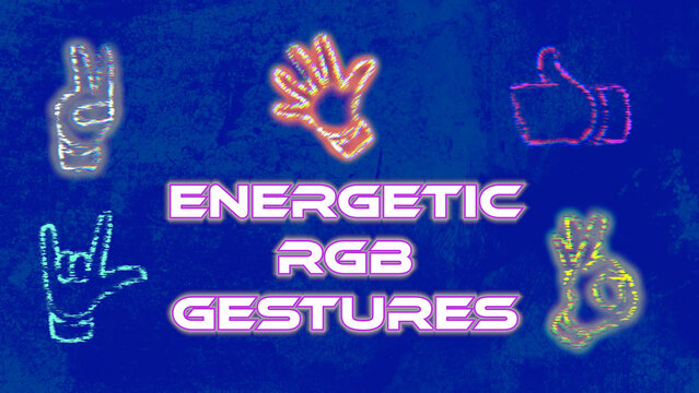 Energetic RGB Gestures