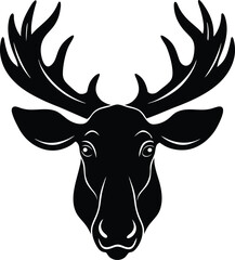 deer head vector