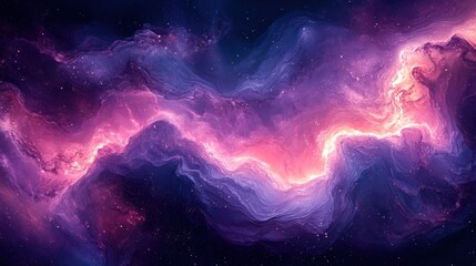 Abstract cosmic nebulae