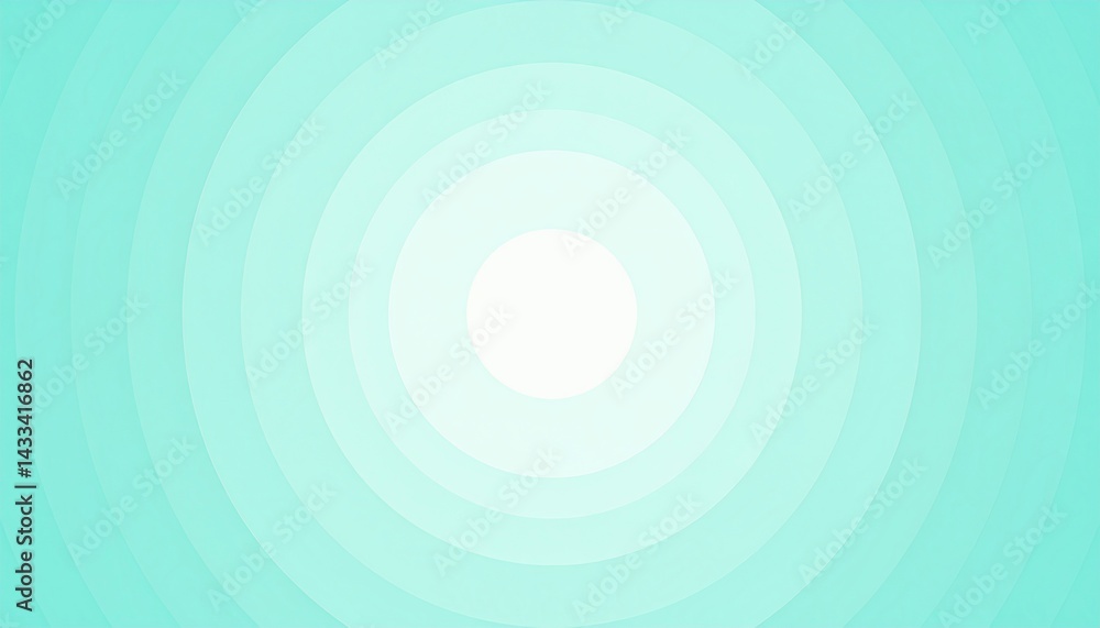Poster dynamic circular light pattern digital design visual art modern aesthetic abstract view vibrant conc