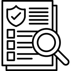 Insurance Research Icon