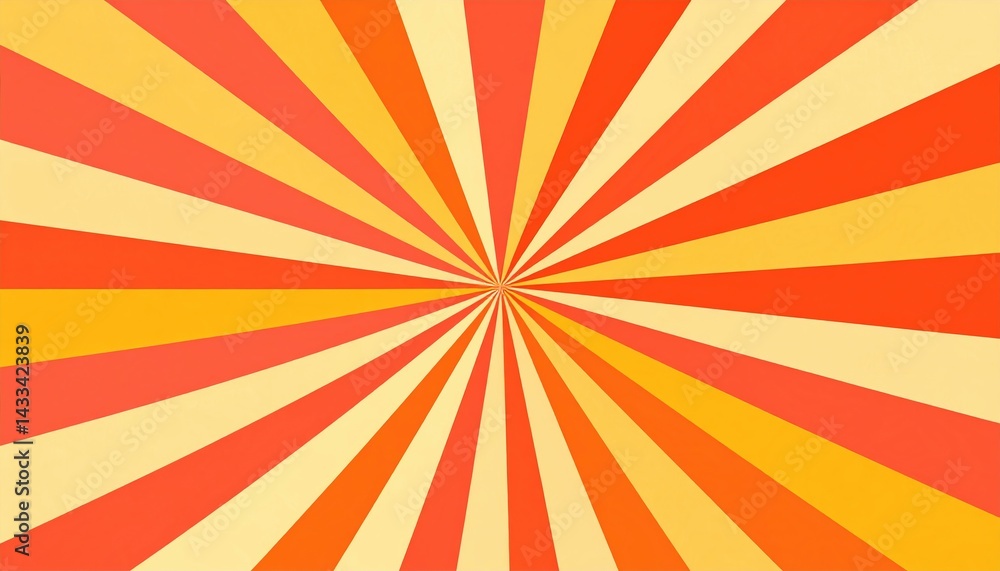 Poster dynamic color burst abstract design graphic art bright environment centered view vibrant concept for