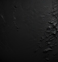 Dark, heavily textured black paper, showing age and wear,  black,  rustic,  aged