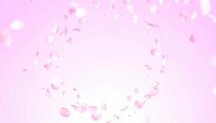 Floating pink petals serene garden visual art tranquil atmosphere close-up beauty in nature