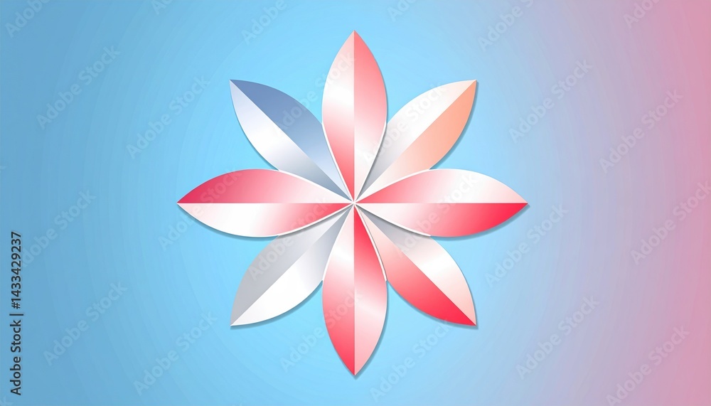 Poster vibrant floral design concept digital art display abstract background colorful patterns visual aesth