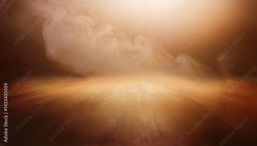 Aufkleber dramatic light transformation studio space abstract imagery ethereal environment wide angle view vis