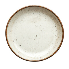 empty plate isolated isolated on transparent background