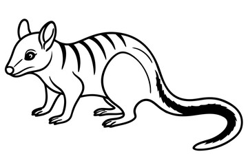 Quoll Silhouette Design