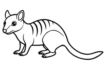 Quoll Silhouette Design