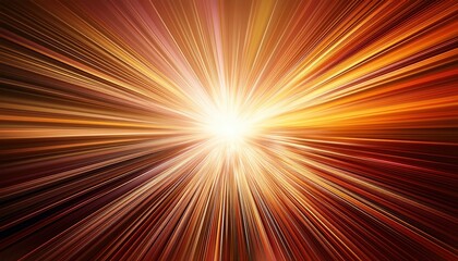 Obraz premium Dynamic light burst explosion abstract space digital art vibrant colors close-up perspective energy concept for visual impact