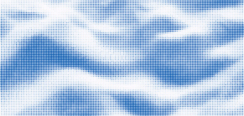 Halftone overlay texture of water with soft blue and white patterns creating a seamless visual effect