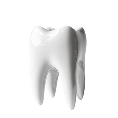 tooth isolated on white background