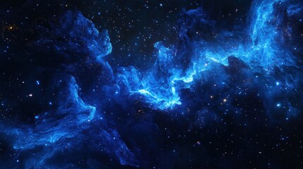 Obraz premium Electric Energy Burst with Radiant Blue Sparks