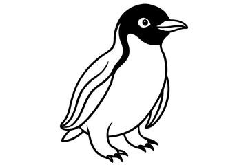 Rockhopper Sketch Vector