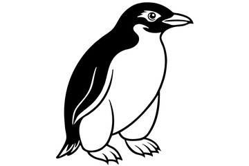 Rockhopper Sketch Vector