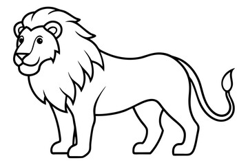Royal Lion Linework