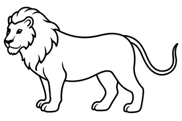 Royal Lion Linework
