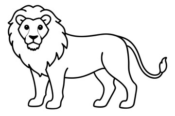 Royal Lion Linework