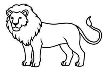 Royal Lion Linework