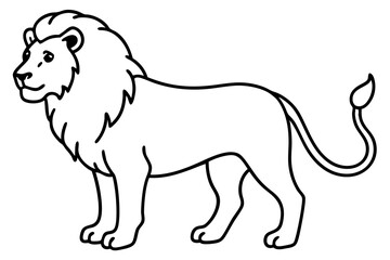 Royal Lion Linework