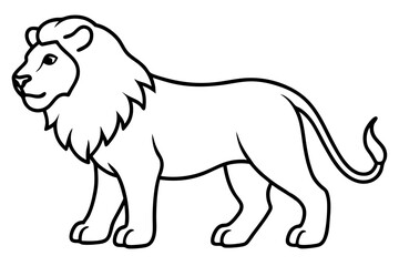 Royal Lion Linework