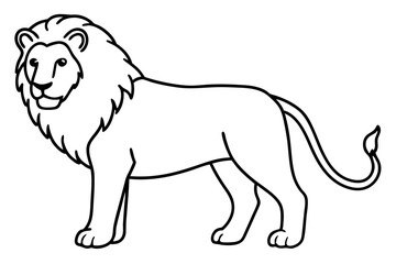 Royal Lion Linework