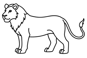 Royal Lion Linework