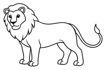 Royal Lion Linework