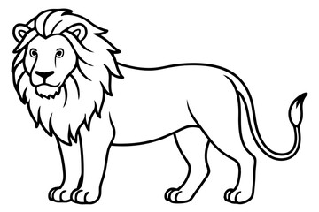 Royal Lion Linework