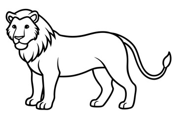 Royal Lion Linework