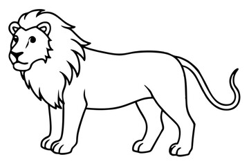 Royal Lion Linework