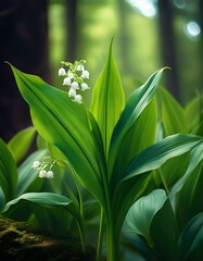 Obraz premium Bärlauch erkennen – so sieht er aus