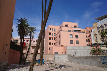 Street in the old town of Marrakech