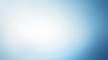 Obraz premium A gentle blue gradient background fading into soft white, giving an airy and light feel.