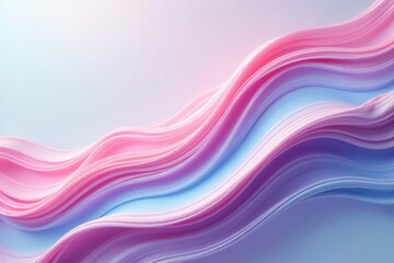 Abstract wavy lines, flowing design in pastel shades, pattern, peaceful, lines