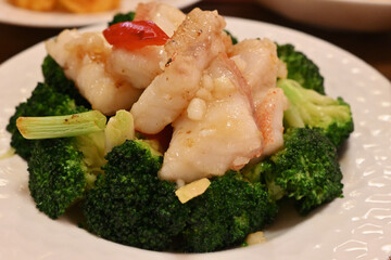 中華風魚あんかけ