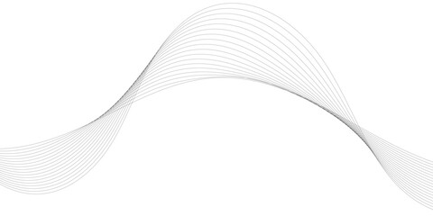 Fototapeta premium Abstract background with business lines wavy vector background Technology abstract lines on white background. Undulate Grey Wave Swirl, frequency sound wave, twisted curve lines with blend effect.