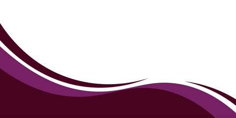 purple wave background. Curved Header and Footer Element