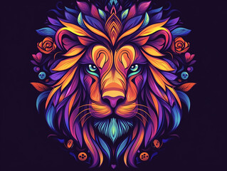 Obraz premium lion logo