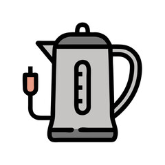 Electric Kettle for Water Icon Design