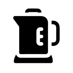 Electric Kettle for Water Icon Design