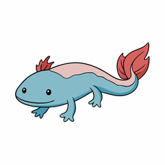 vector illustration of a cartoon dragon