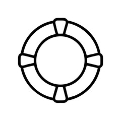 Life Preserver Ring Icon Design
