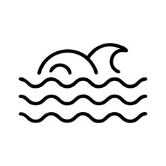 Ocean Wave and Water Icon Design