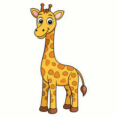 Obraz premium giraffe vector illustration