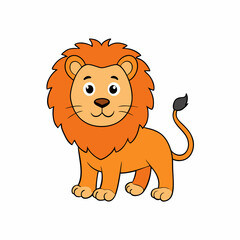 lion cartoon character