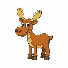 deer with a red nose