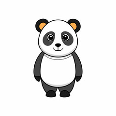 panda, bear, animal, cartoon, vector, illustration, baby, fun, zoo, character, mammal, bamboo, teddy, cute, china, wildlife, funny, animals, art, black, wild, dog, nature, toy, drawing